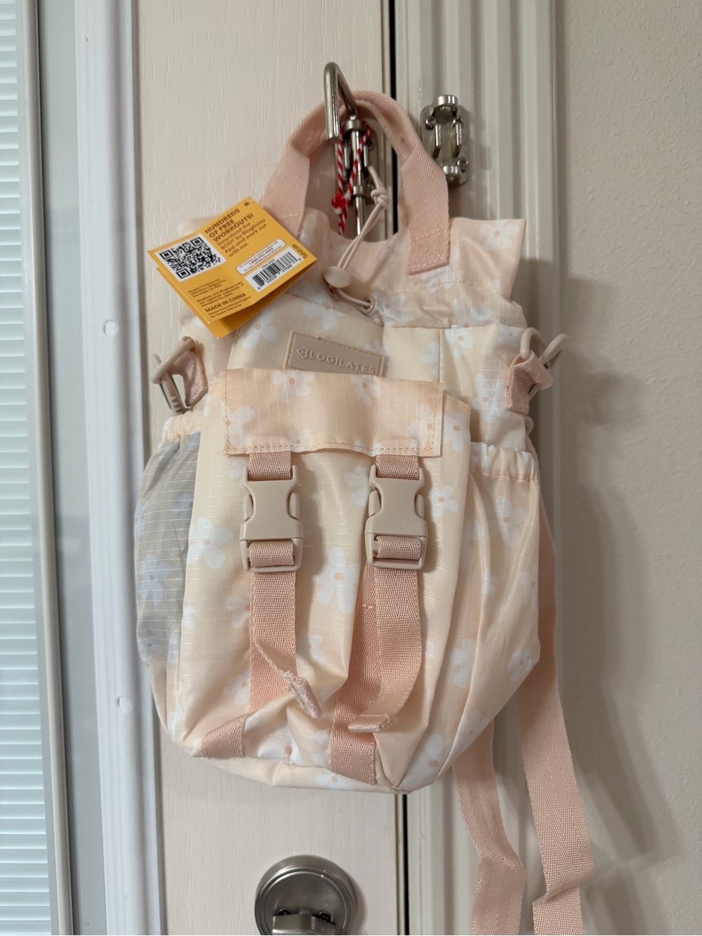 Blush Floral Mini Backpack by Boggapac?